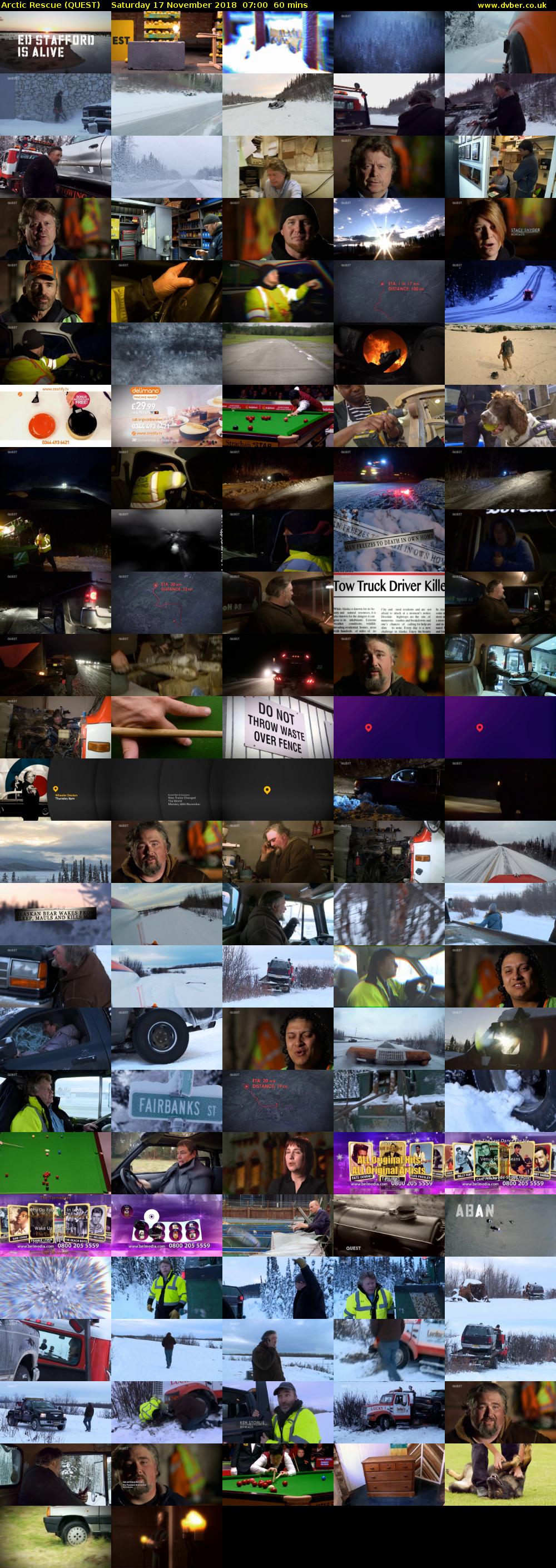 Arctic Rescue (QUEST) Saturday 17 November 2018 07:00 - 08:00