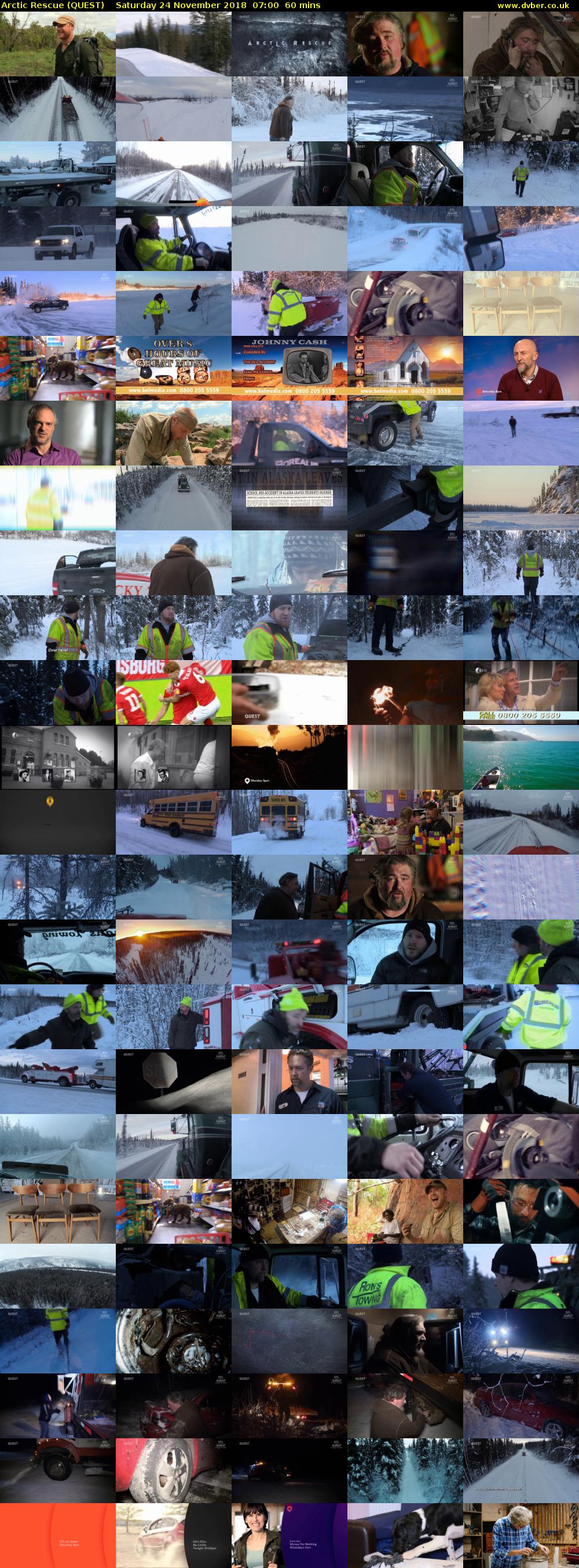 Arctic Rescue (QUEST) Saturday 24 November 2018 07:00 - 08:00