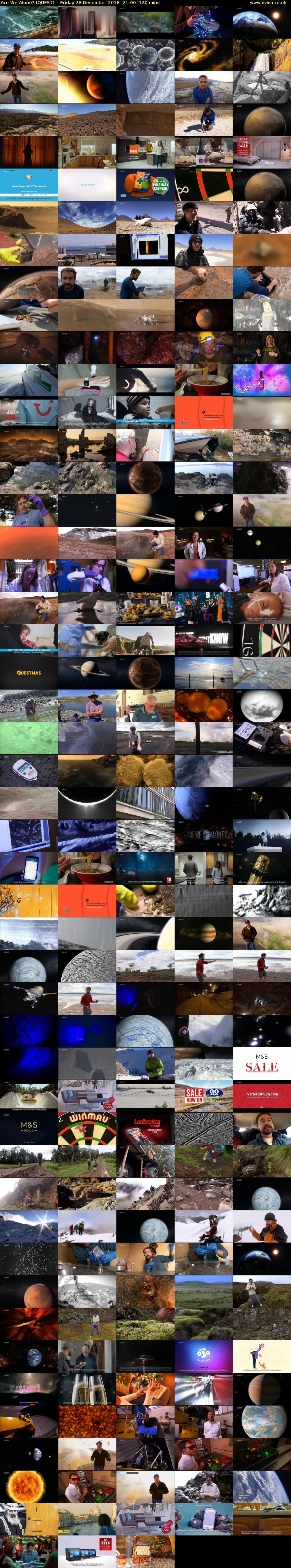 Are We Alone? (QUEST) Friday 28 December 2018 21:00 - 23:00