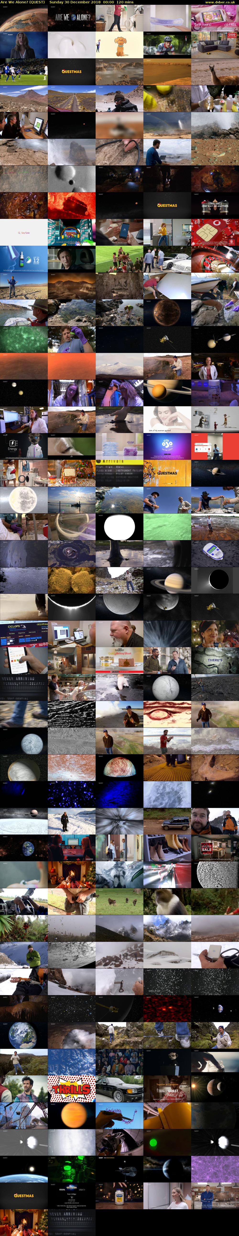 Are We Alone? (QUEST) Sunday 30 December 2018 00:00 - 02:00