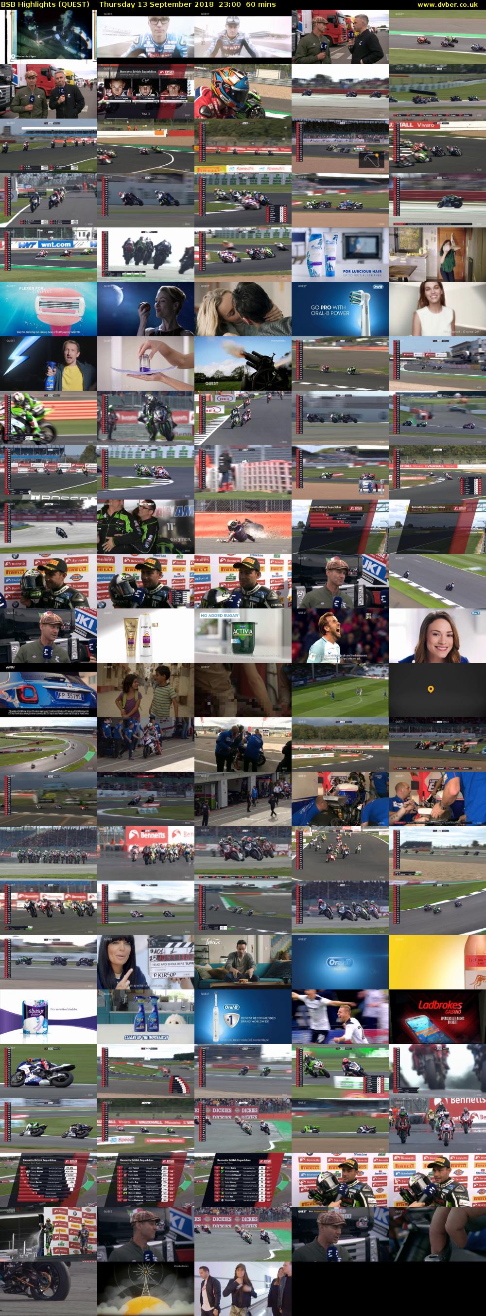 BSB Highlights (QUEST) Thursday 13 September 2018 23:00 - 00:00