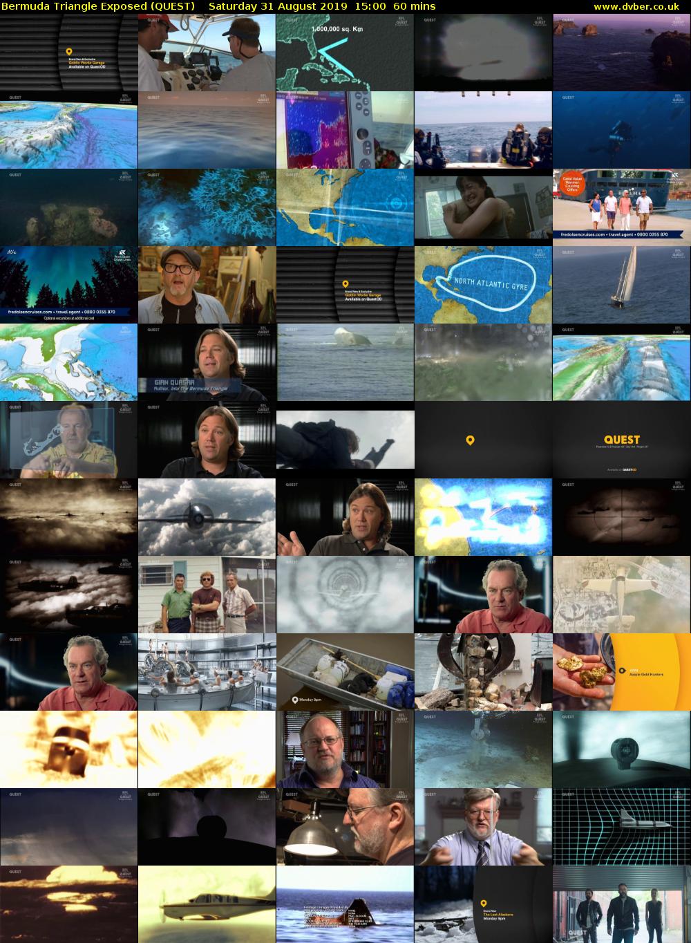 Bermuda Triangle Exposed (QUEST) Saturday 31 August 2019 15:00 - 16:00