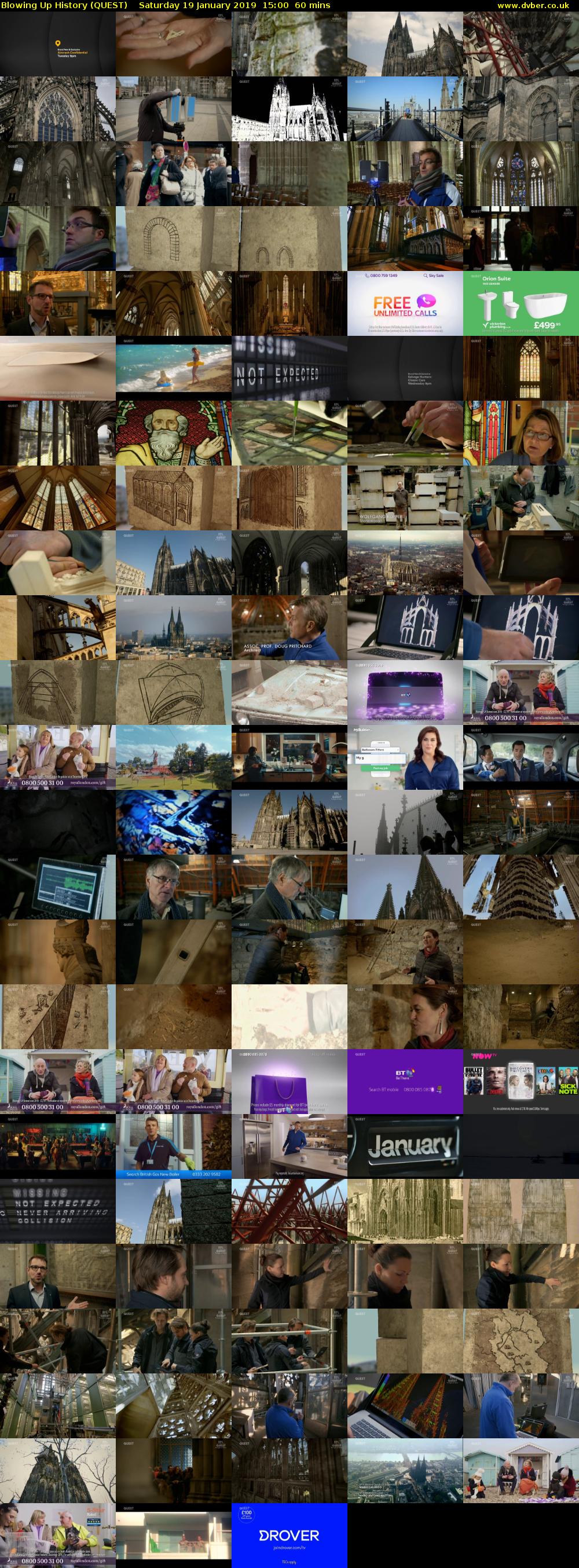 Blowing Up History (QUEST) Saturday 19 January 2019 15:00 - 16:00