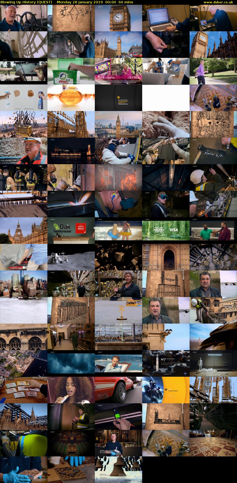 Blowing Up History (QUEST) Monday 28 January 2019 00:00 - 01:00