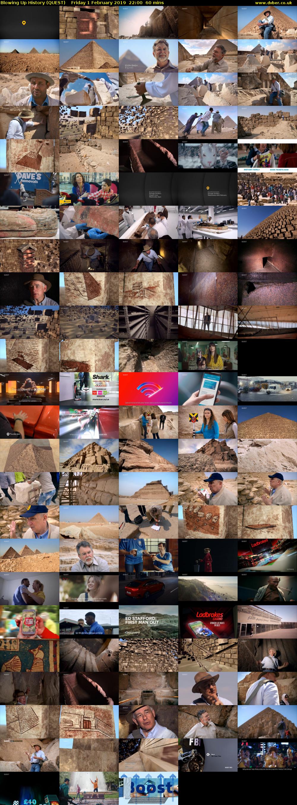 Blowing Up History (QUEST) Friday 1 February 2019 22:00 - 23:00