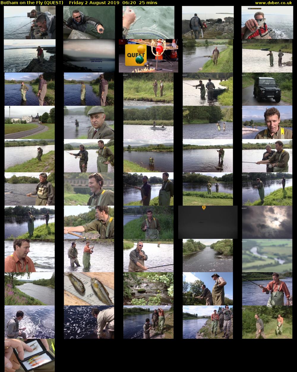 Botham on the Fly (QUEST) Friday 2 August 2019 06:20 - 06:45