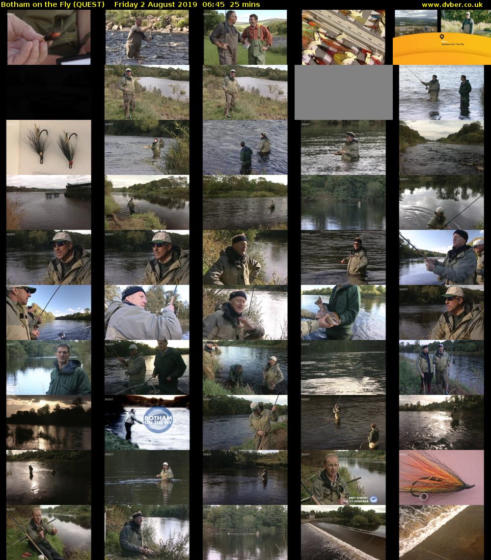 Botham on the Fly (QUEST) Friday 2 August 2019 06:45 - 07:10