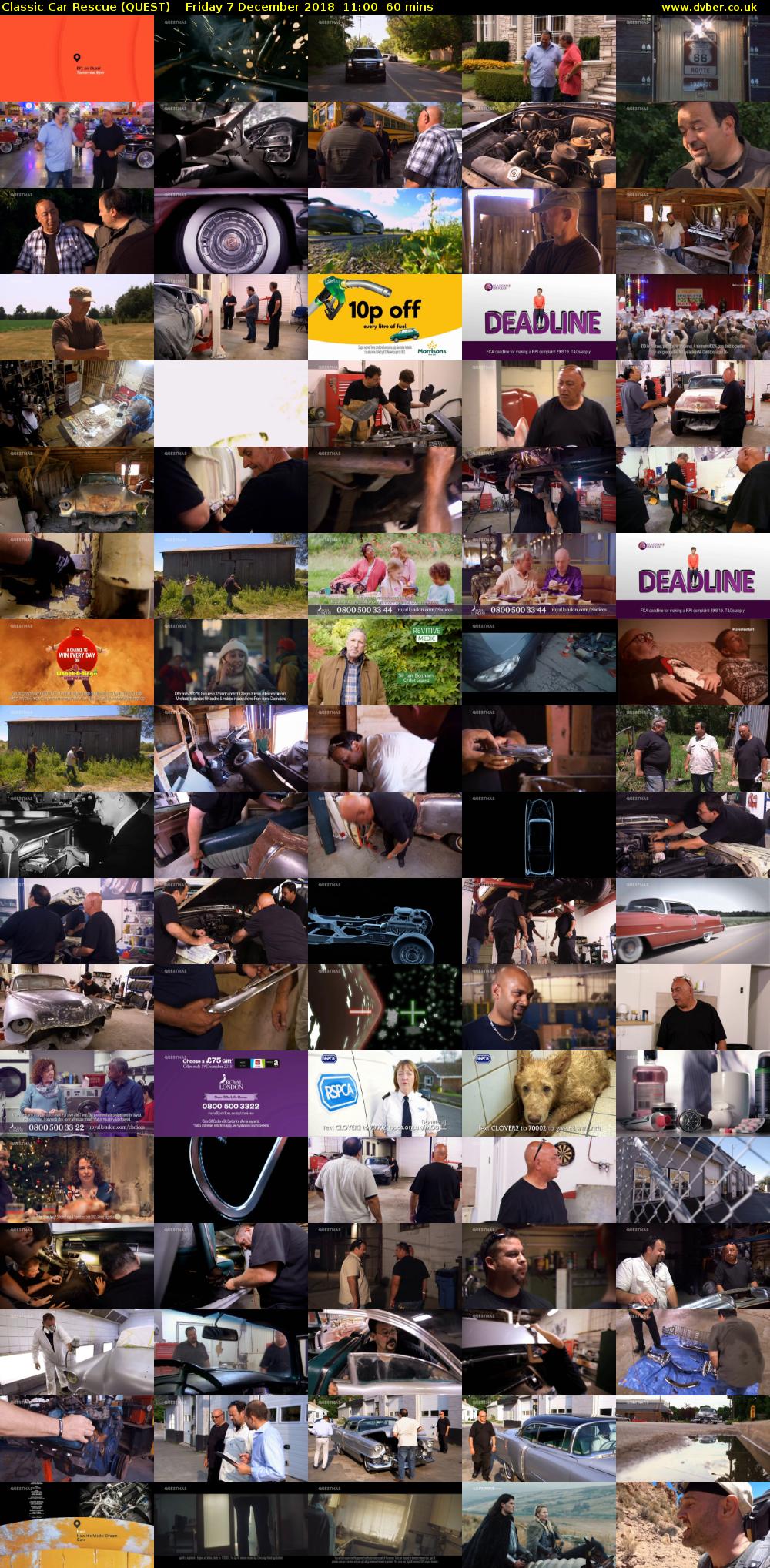 Classic Car Rescue (QUEST) Friday 7 December 2018 11:00 - 12:00