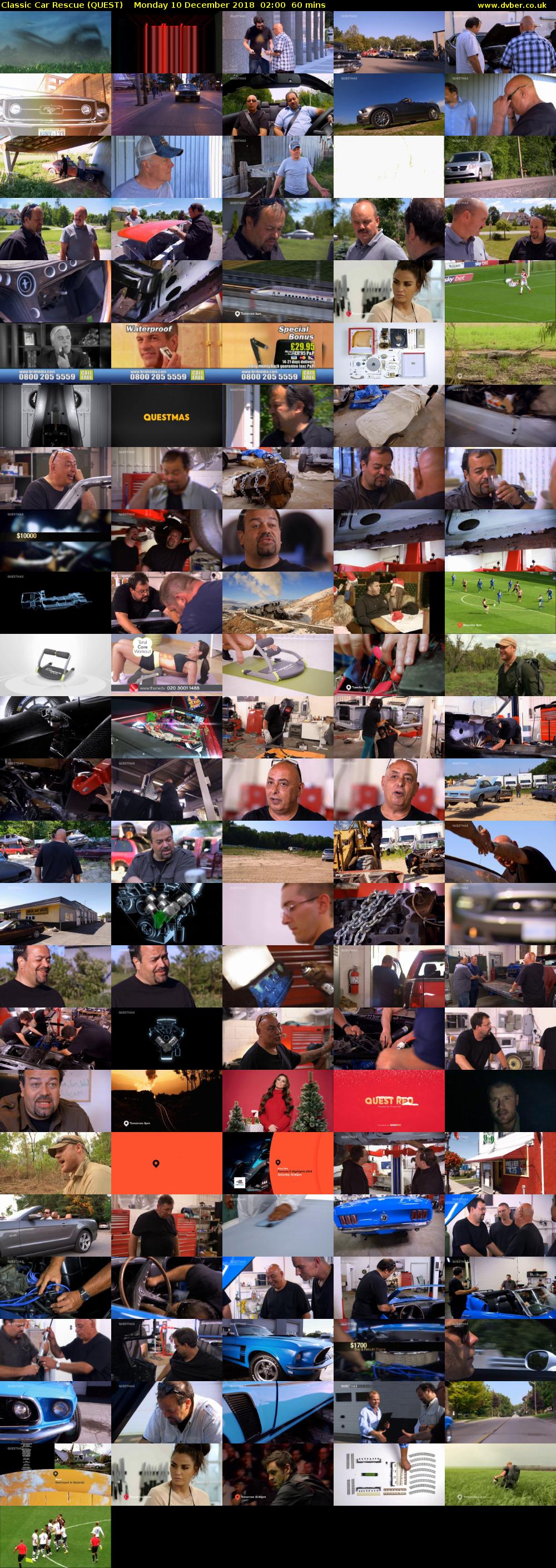 Classic Car Rescue (QUEST) Monday 10 December 2018 02:00 - 03:00