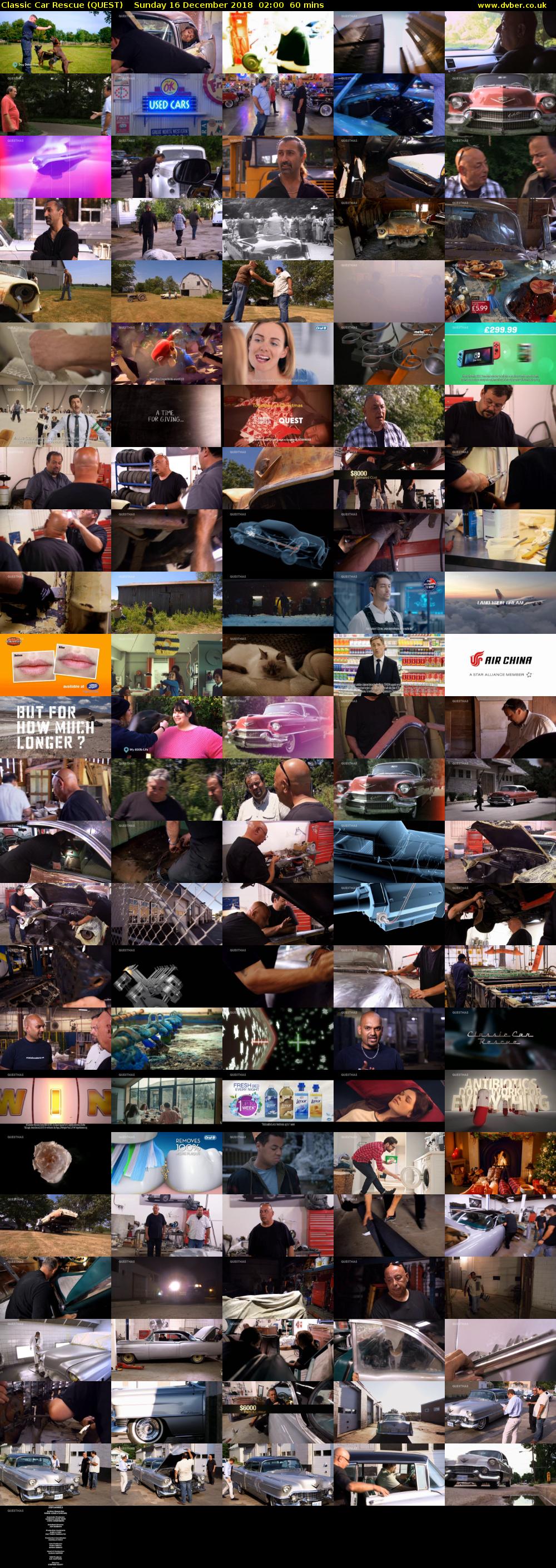 Classic Car Rescue (QUEST) Sunday 16 December 2018 02:00 - 03:00