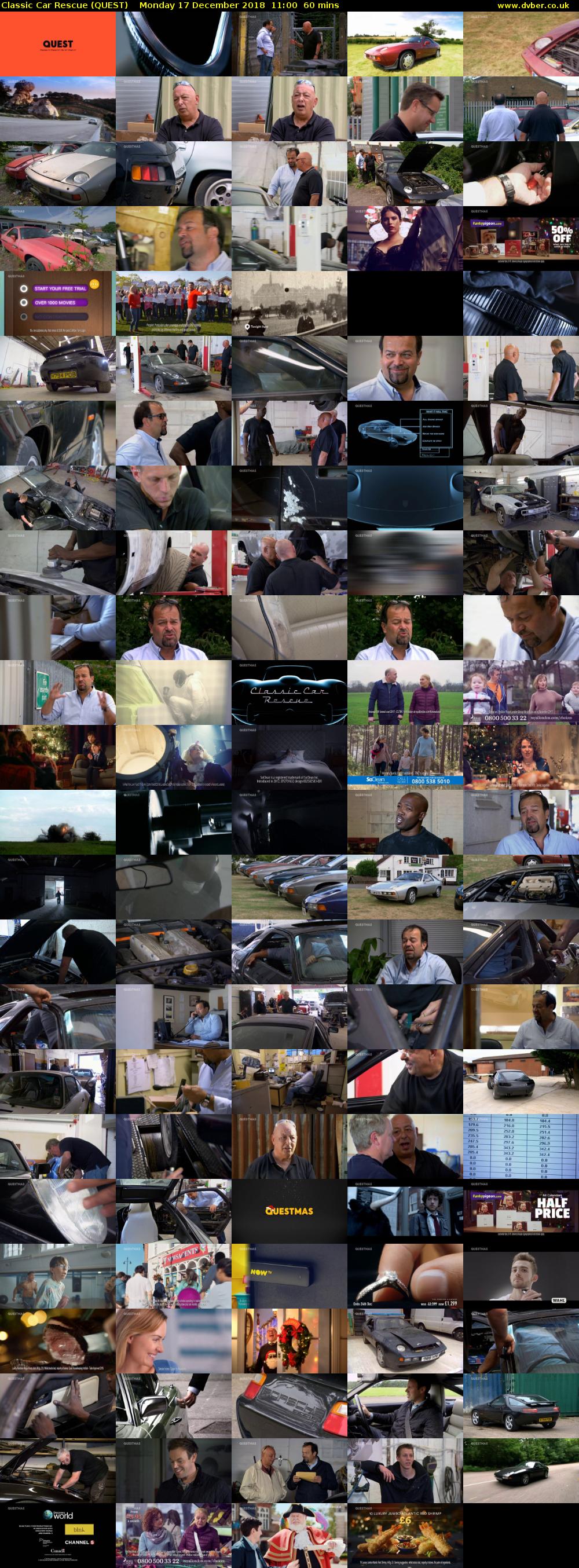 Classic Car Rescue (QUEST) Monday 17 December 2018 11:00 - 12:00