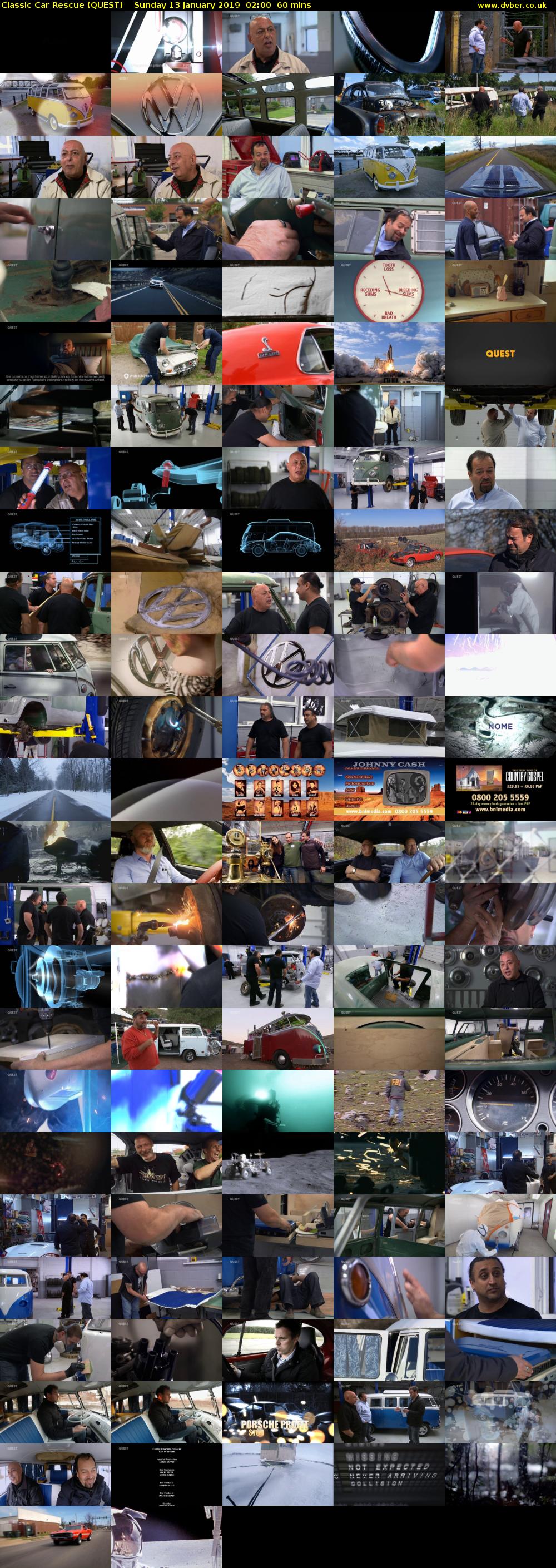 Classic Car Rescue (QUEST) Sunday 13 January 2019 02:00 - 03:00