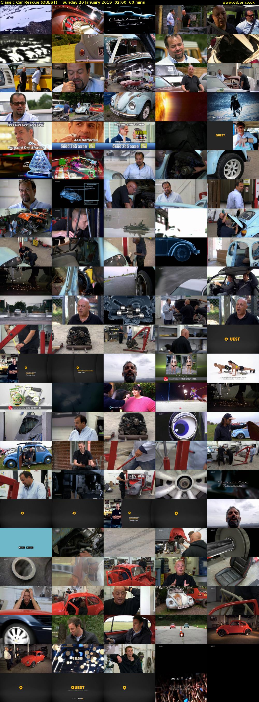 Classic Car Rescue (QUEST) Sunday 20 January 2019 02:00 - 03:00