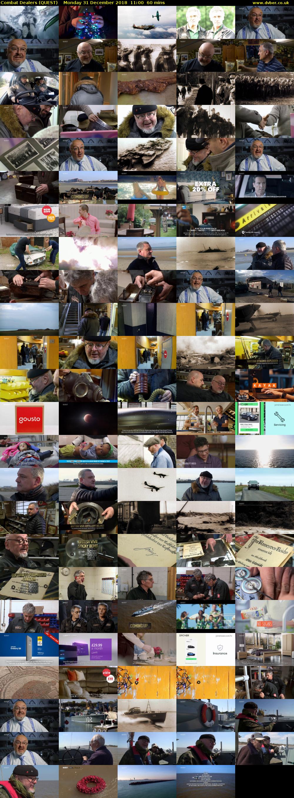 Combat Dealers (QUEST) Monday 31 December 2018 11:00 - 12:00