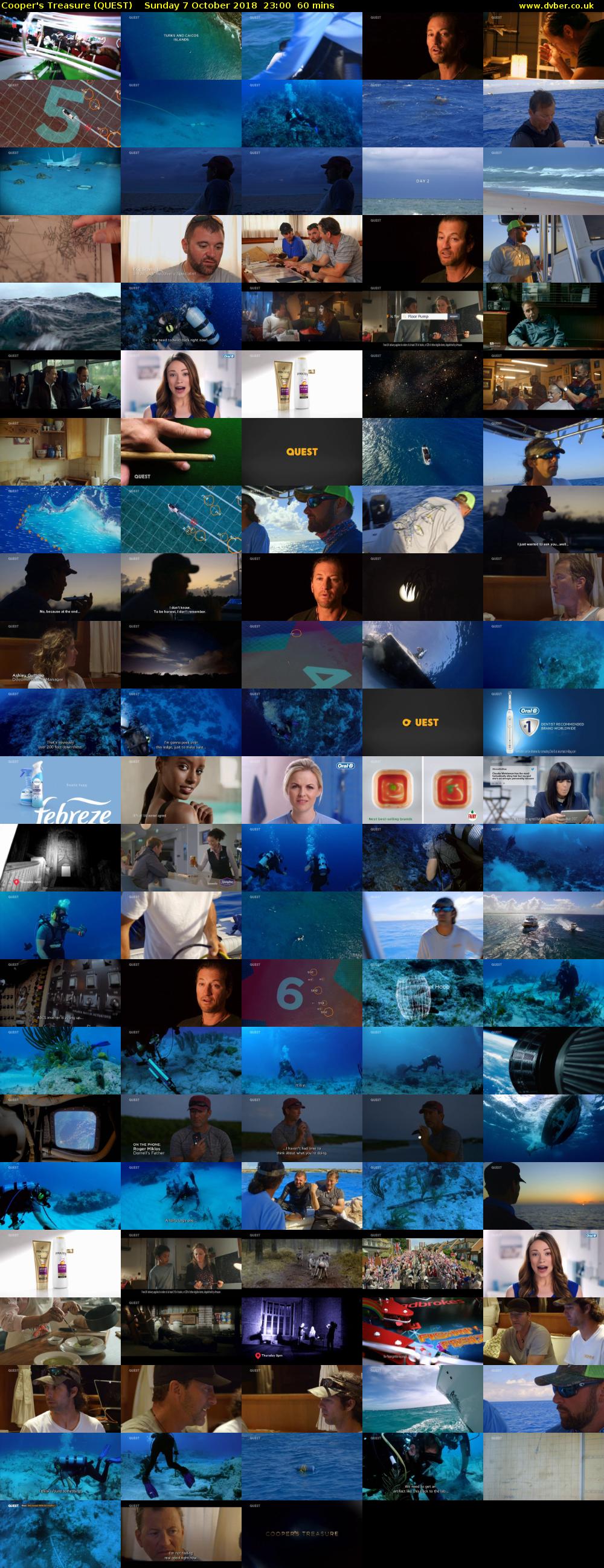 Cooper's Treasure (QUEST) Sunday 7 October 2018 23:00 - 00:00