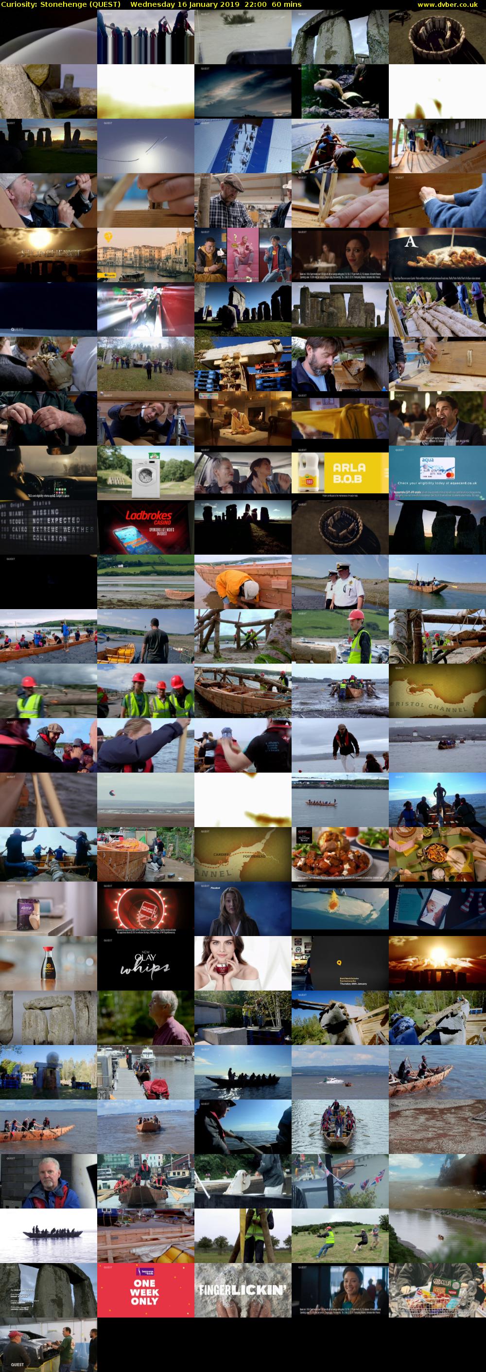 Curiosity: Stonehenge (QUEST) Wednesday 16 January 2019 22:00 - 23:00