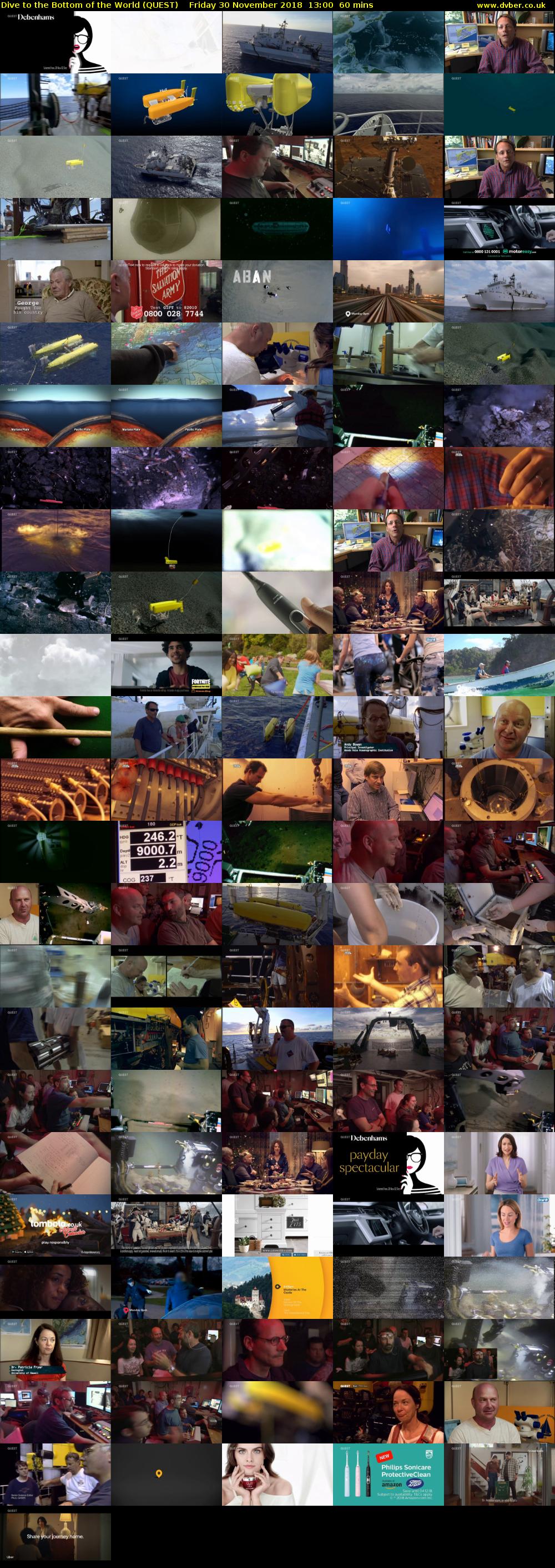 Dive to the Bottom of the World (QUEST) Friday 30 November 2018 13:00 - 14:00