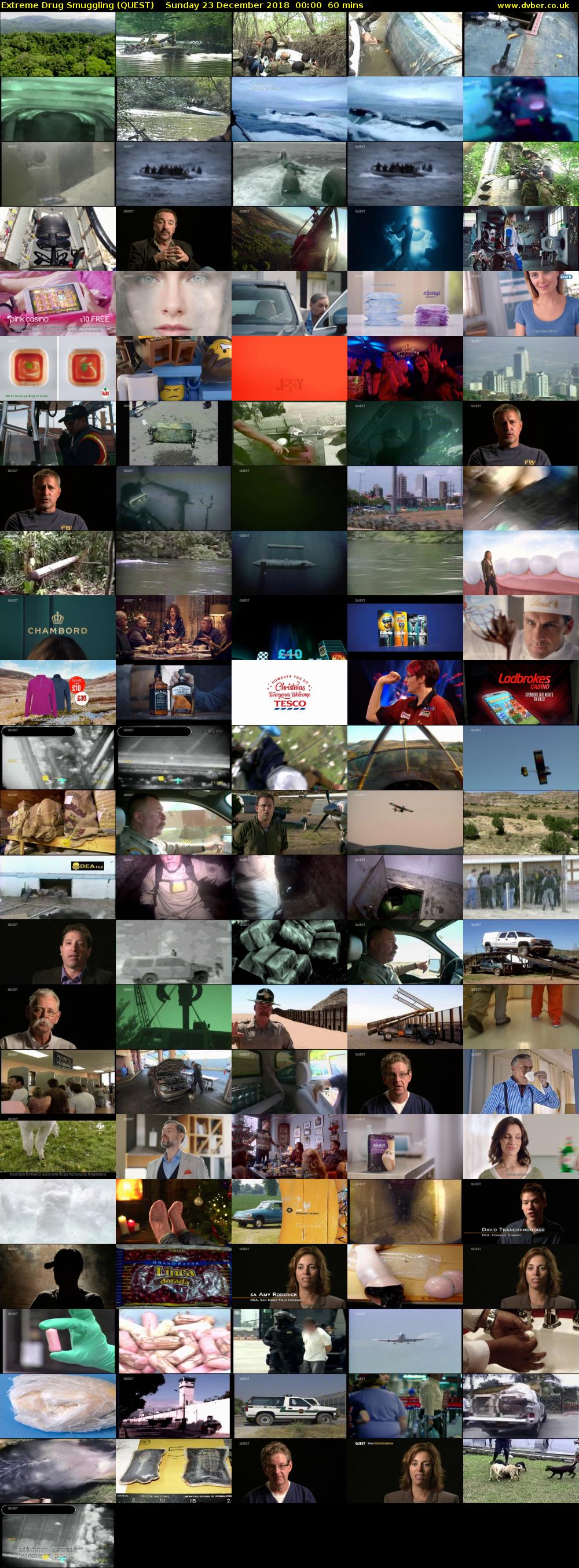 Extreme Drug Smuggling (QUEST) Sunday 23 December 2018 00:00 - 01:00