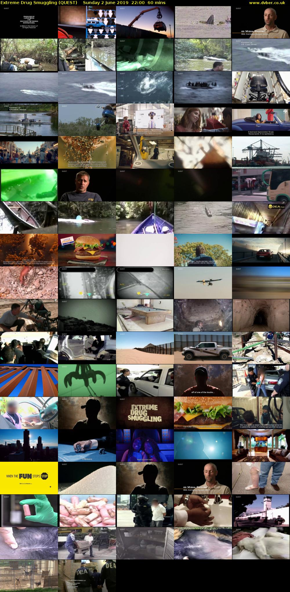 Extreme Drug Smuggling (QUEST) Sunday 2 June 2019 22:00 - 23:00