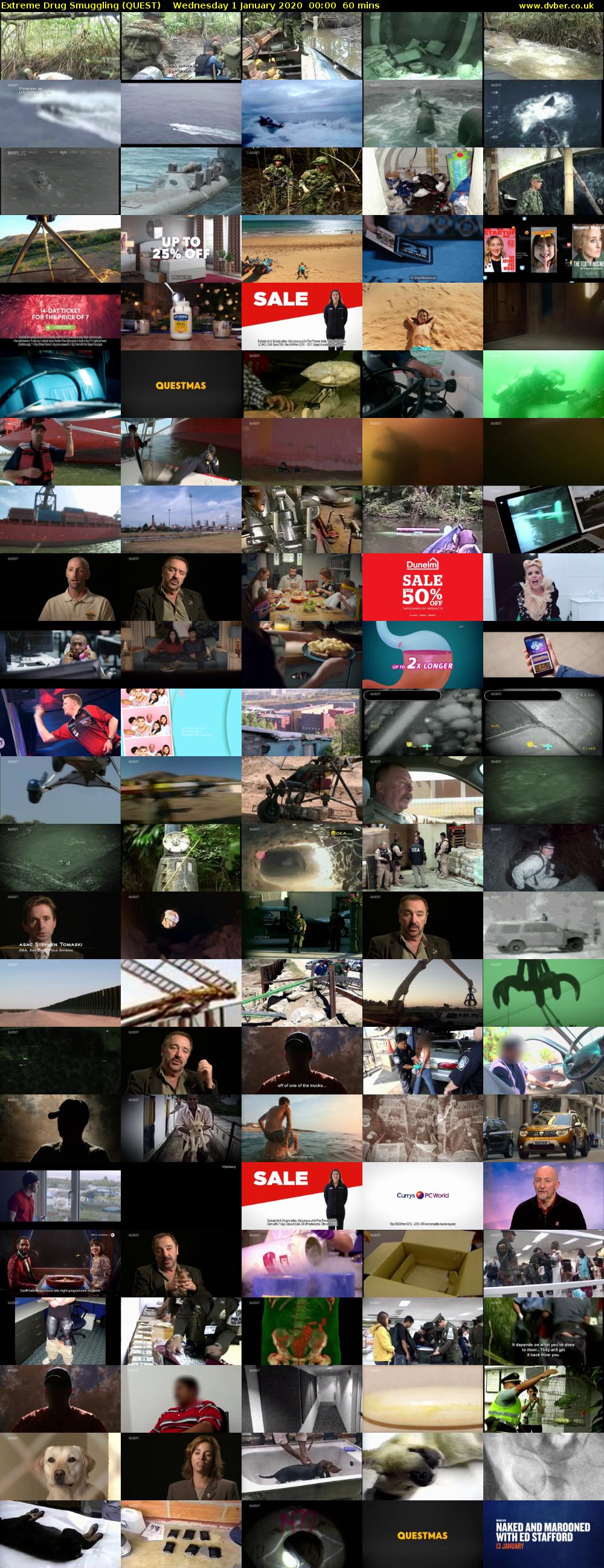 Extreme Drug Smuggling (QUEST) Wednesday 1 January 2020 00:00 - 01:00