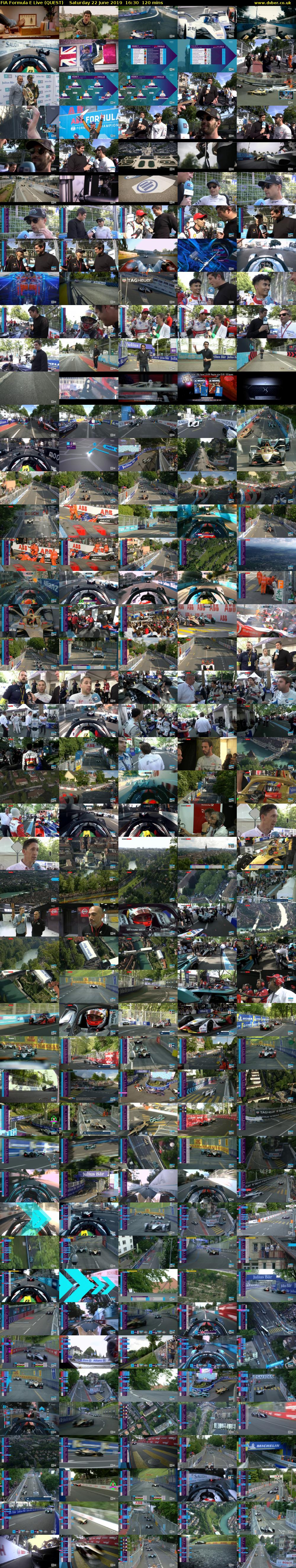 FIA Formula E Live (QUEST) Saturday 22 June 2019 16:30 - 18:30