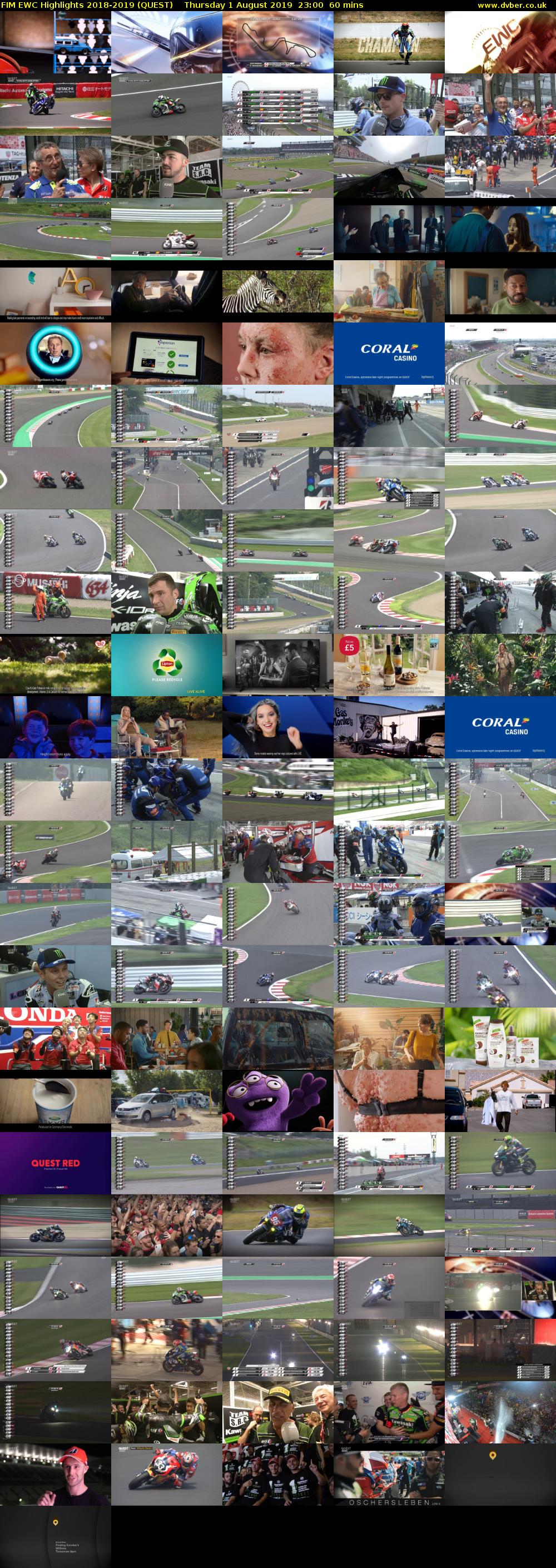 FIM EWC Highlights 2018-2019 (QUEST) Thursday 1 August 2019 23:00 - 00:00