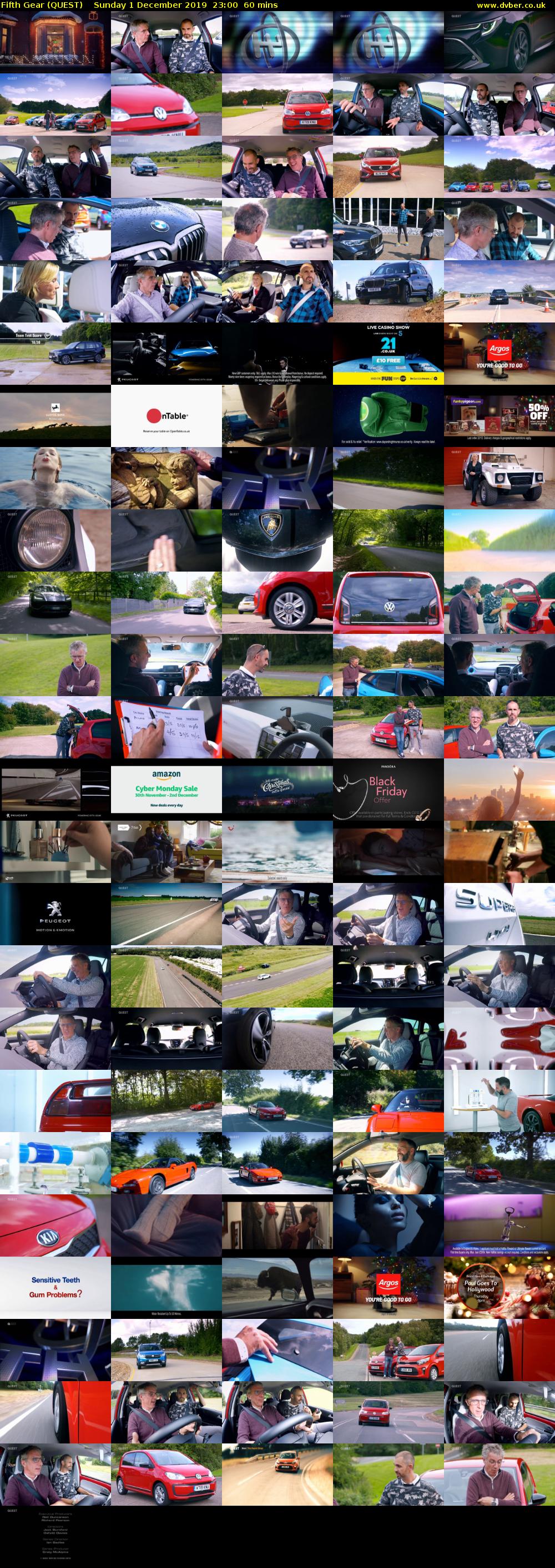 Fifth Gear (QUEST) Sunday 1 December 2019 23:00 - 00:00