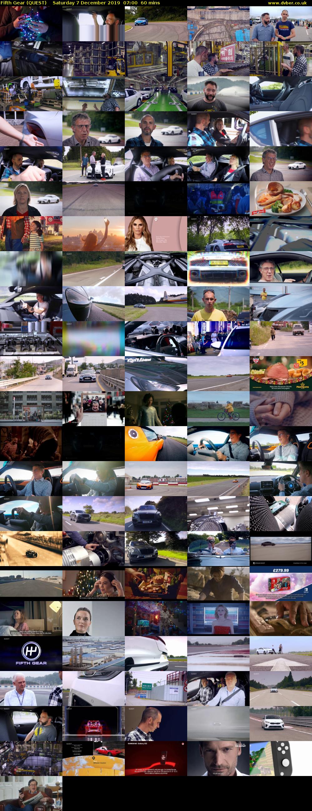 Fifth Gear (QUEST) Saturday 7 December 2019 07:00 - 08:00