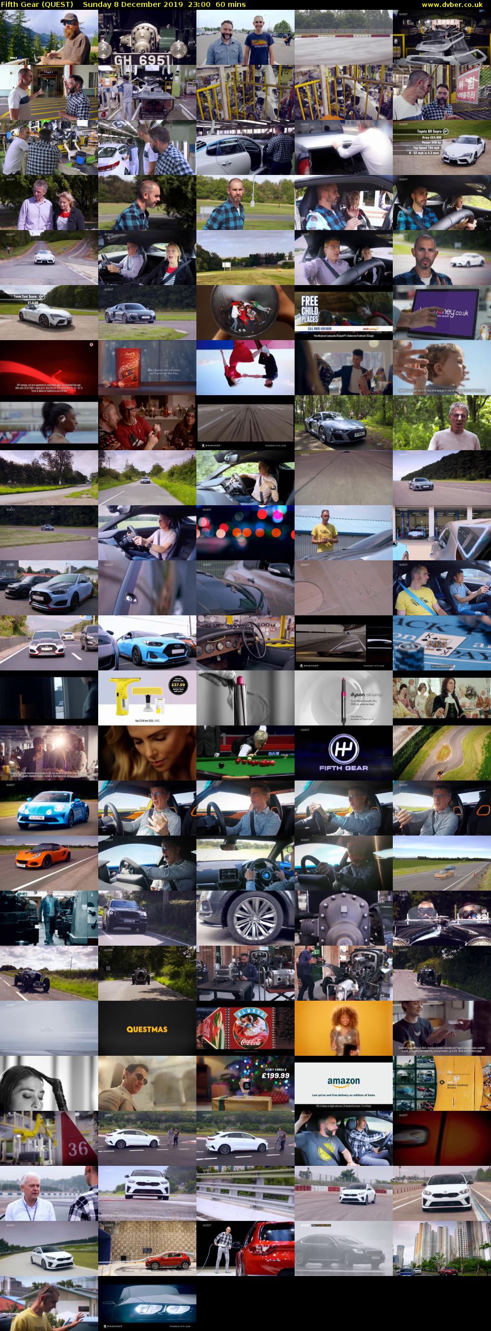 Fifth Gear (QUEST) Sunday 8 December 2019 23:00 - 00:00