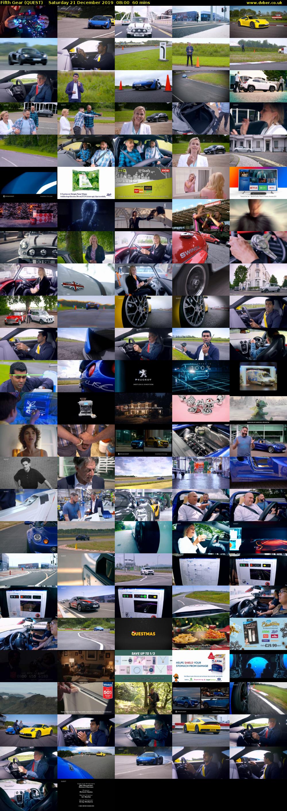 Fifth Gear (QUEST) Saturday 21 December 2019 08:00 - 09:00