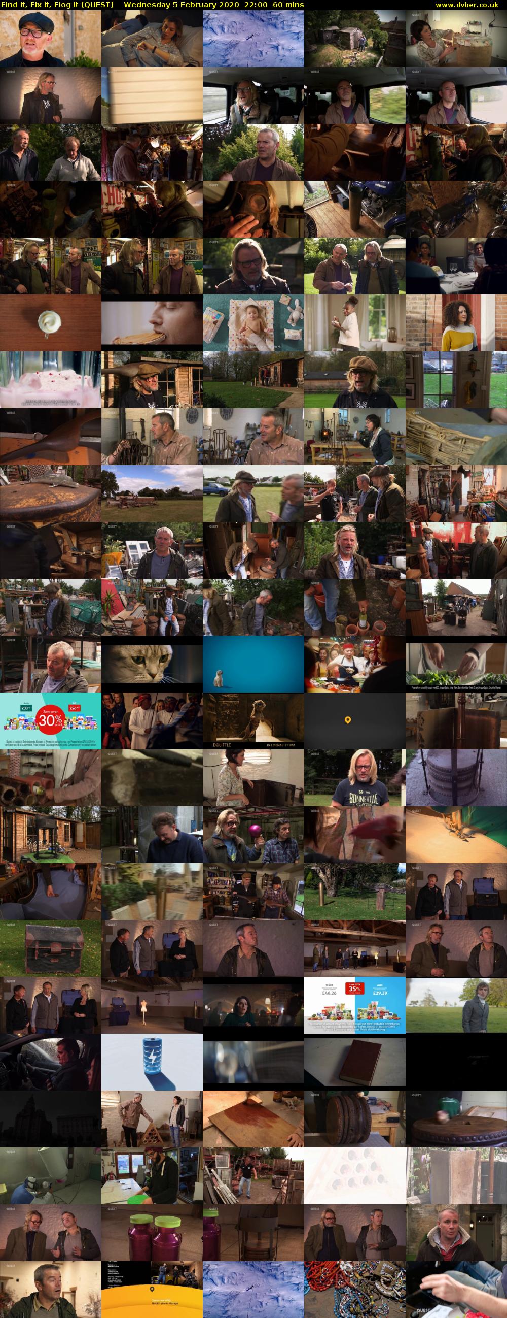 Find It, Fix It, Flog It (QUEST) Wednesday 5 February 2020 22:00 - 23:00