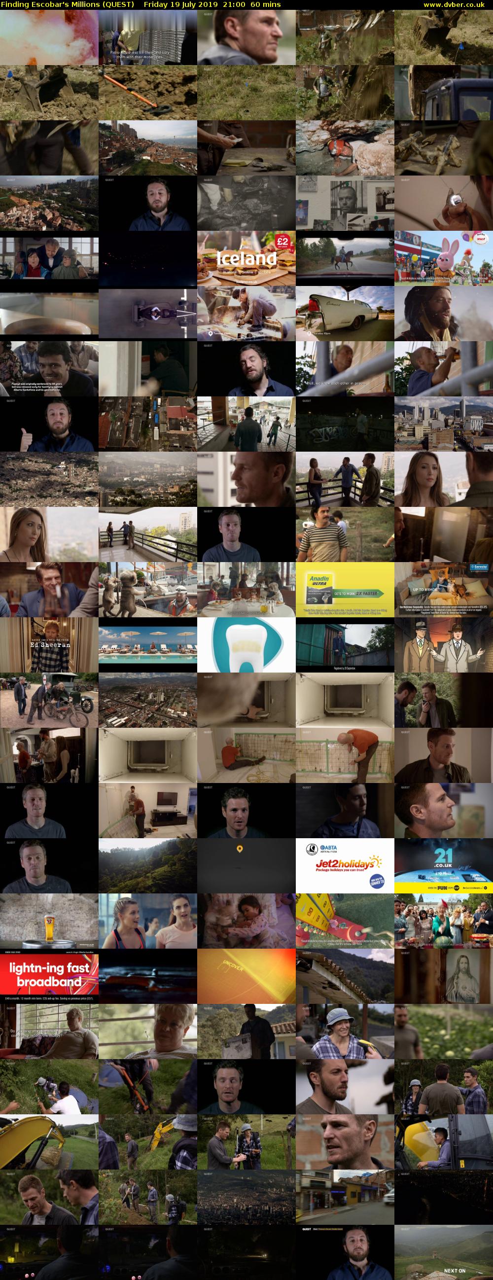 Finding Escobar's Millions (QUEST) Friday 19 July 2019 21:00 - 22:00