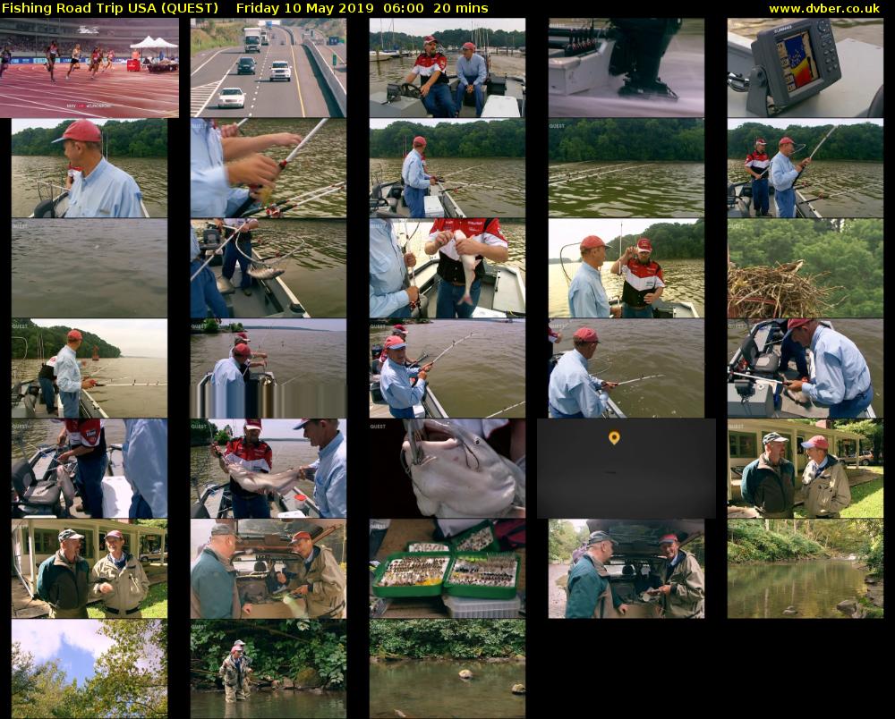 Fishing Road Trip USA (QUEST) Friday 10 May 2019 06:00 - 06:20