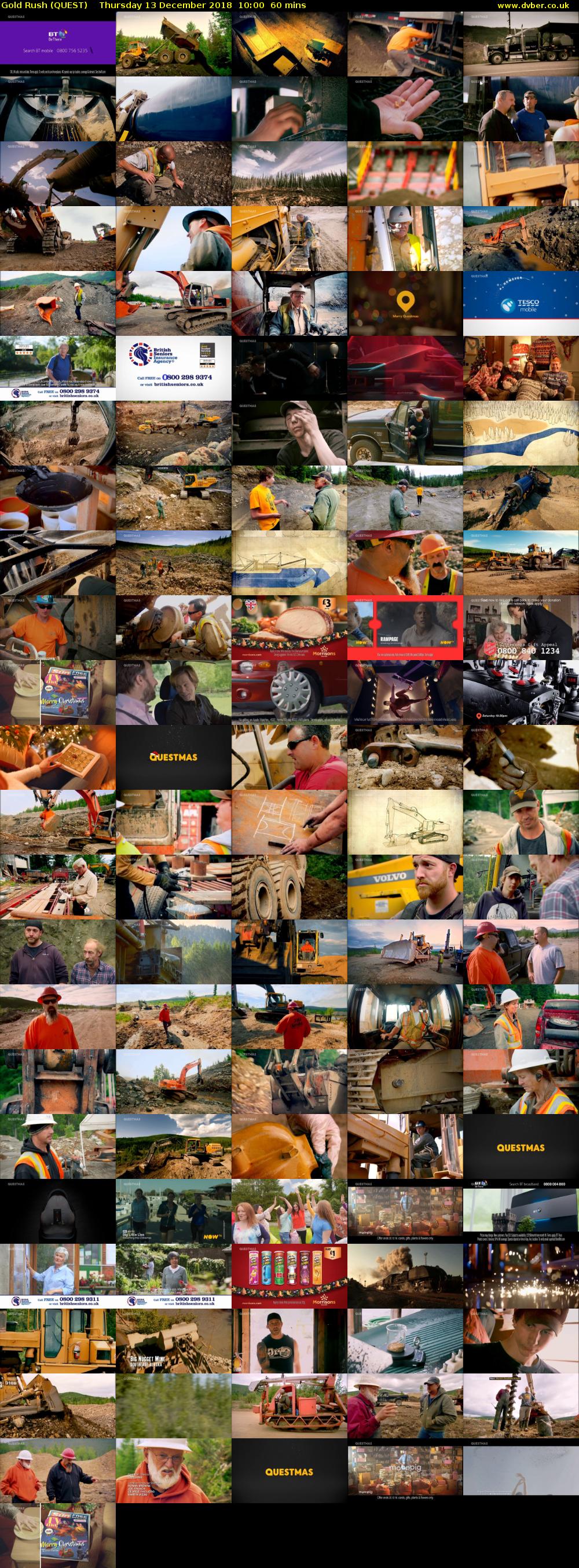 Gold Rush (QUEST) Thursday 13 December 2018 10:00 - 11:00