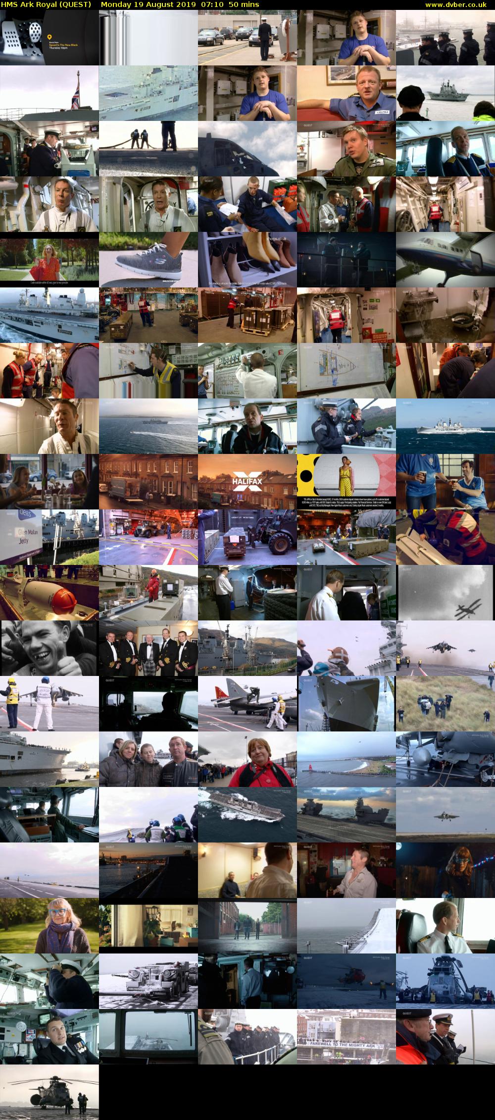 HMS Ark Royal (QUEST) Monday 19 August 2019 07:10 - 08:00