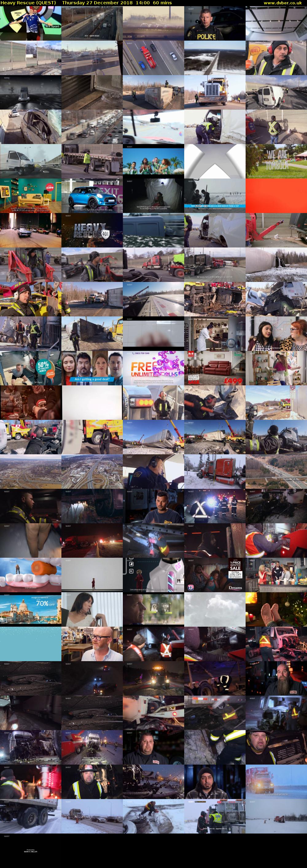 Heavy Rescue (QUEST) Thursday 27 December 2018 14:00 - 15:00