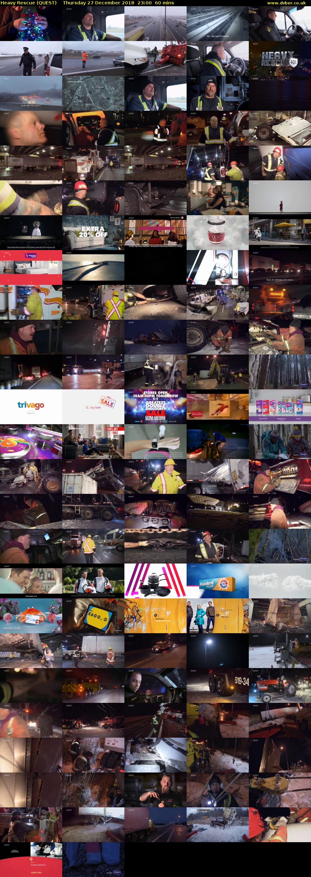 Heavy Rescue (QUEST) Thursday 27 December 2018 23:00 - 00:00