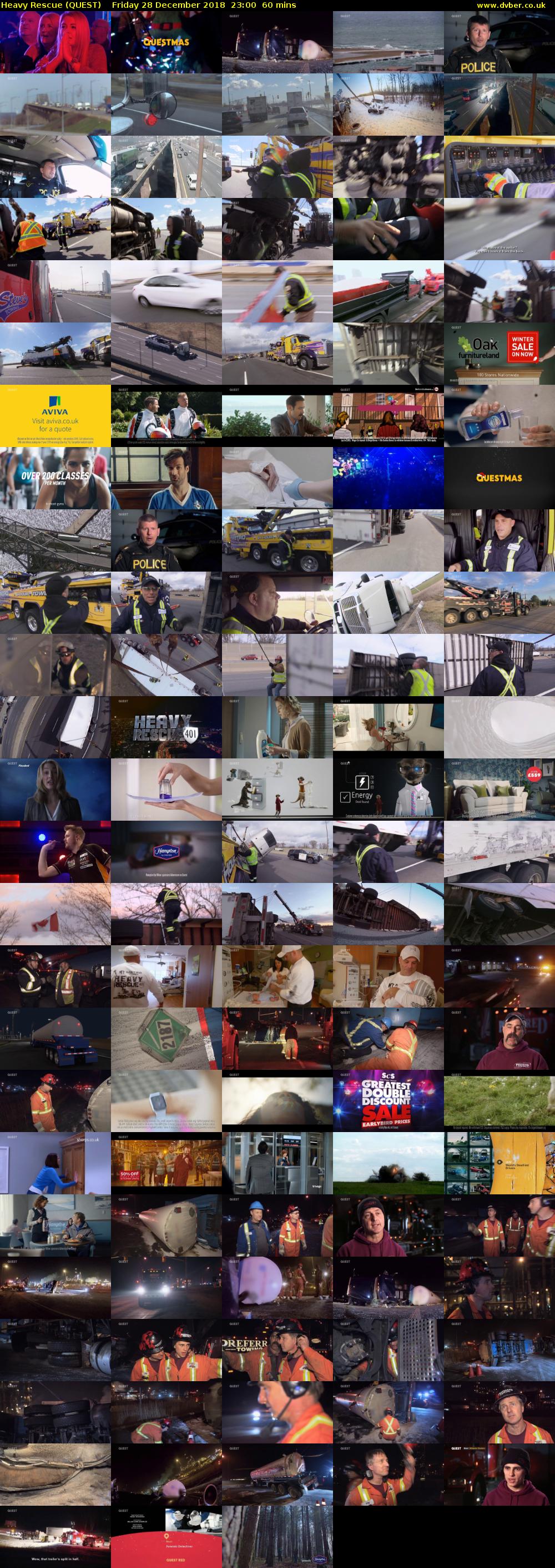 Heavy Rescue (QUEST) Friday 28 December 2018 23:00 - 00:00