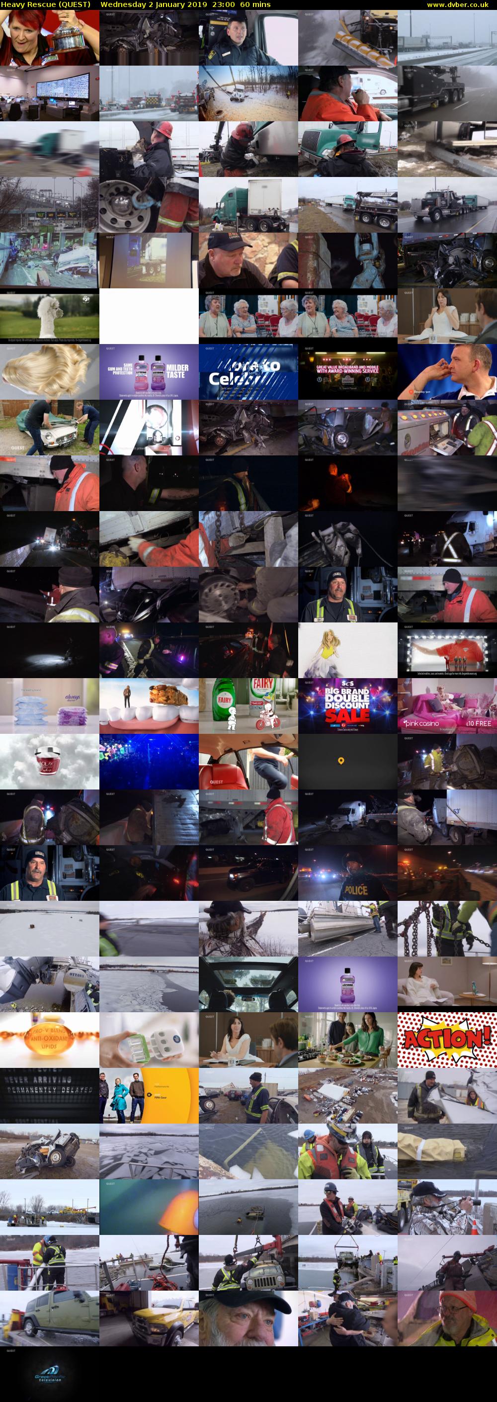 Heavy Rescue (QUEST) Wednesday 2 January 2019 23:00 - 00:00