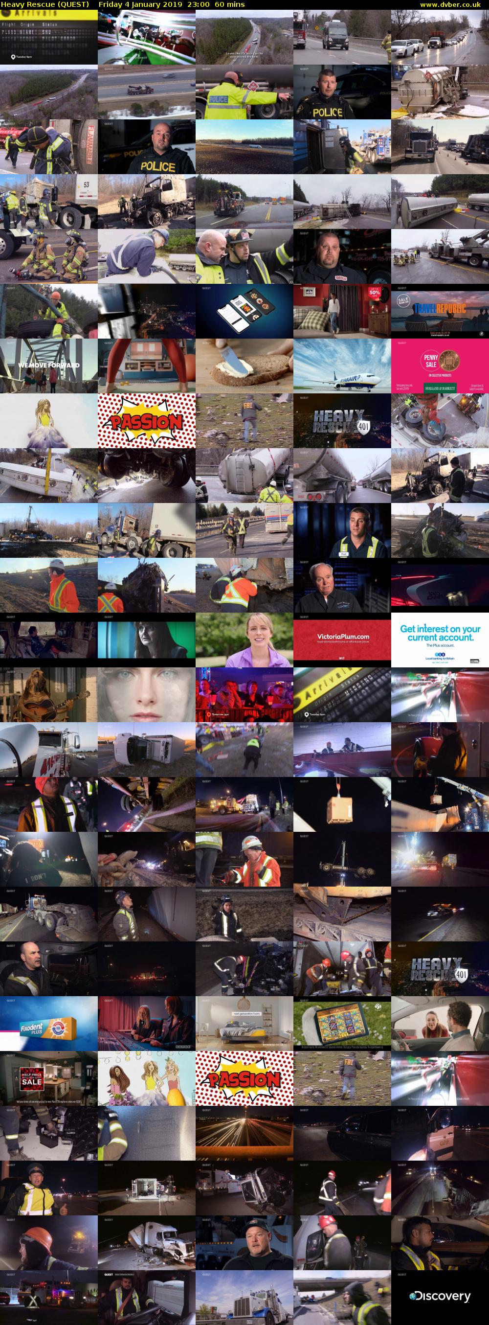 Heavy Rescue (QUEST) Friday 4 January 2019 23:00 - 00:00