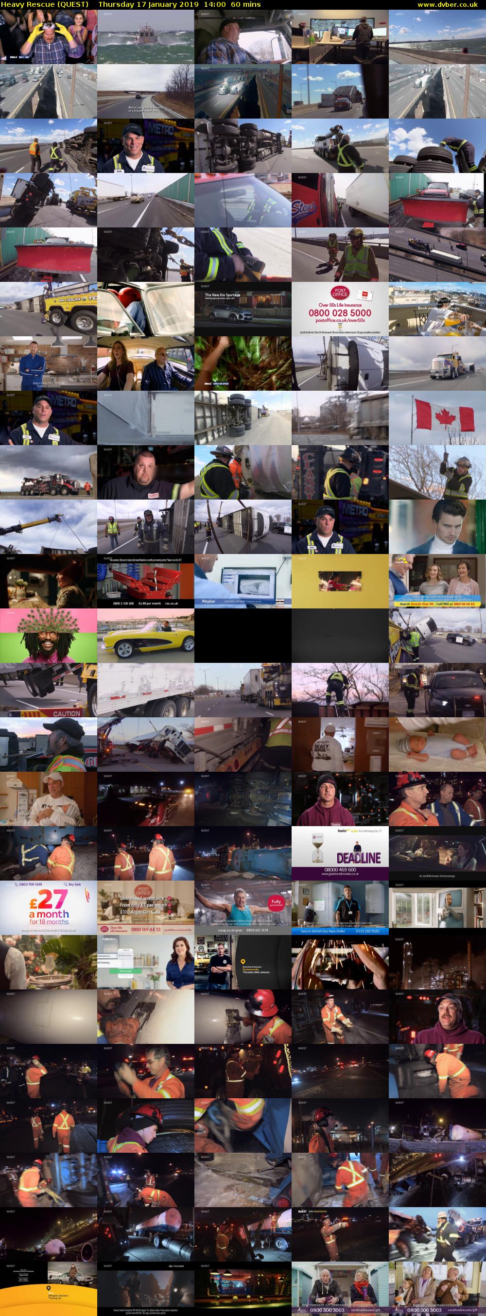 Heavy Rescue (QUEST) Thursday 17 January 2019 14:00 - 15:00