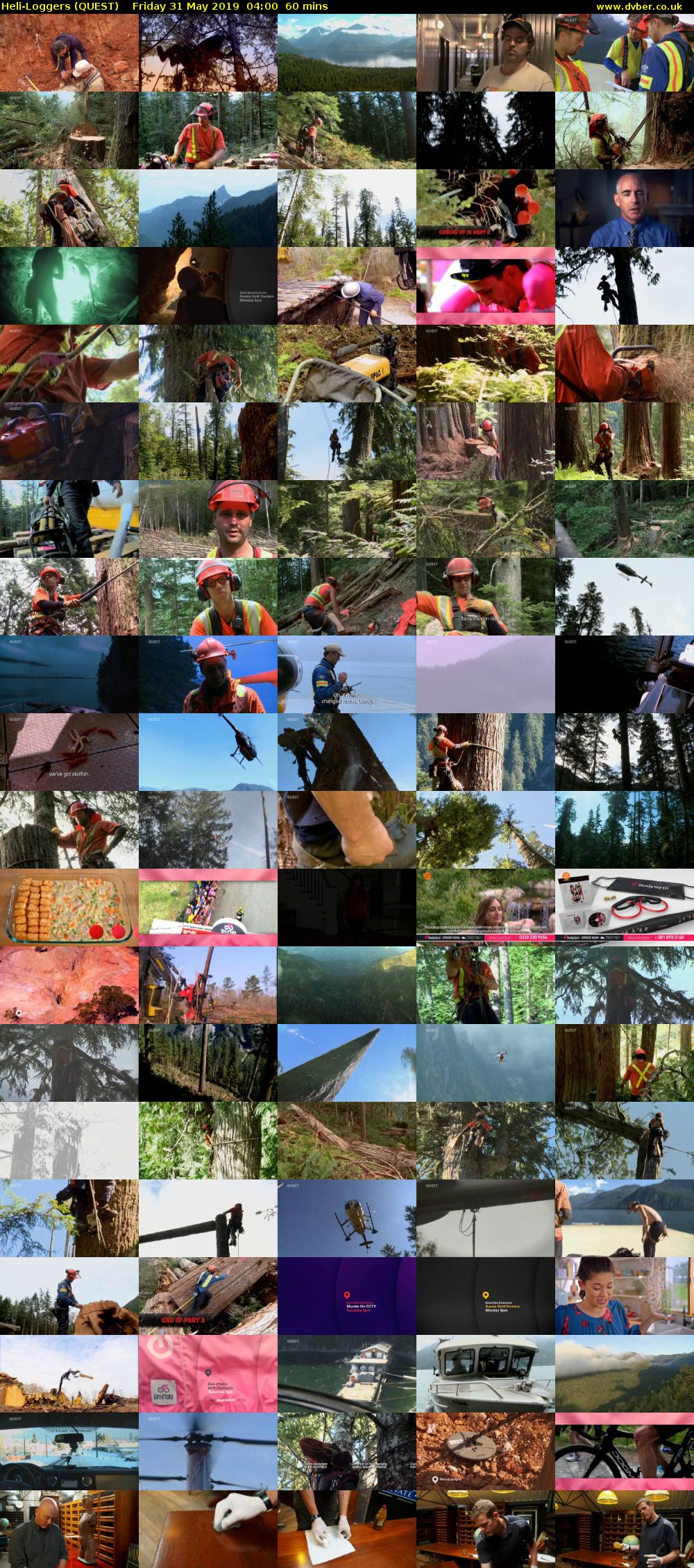 Heli-Loggers (QUEST) Friday 31 May 2019 04:00 - 05:00