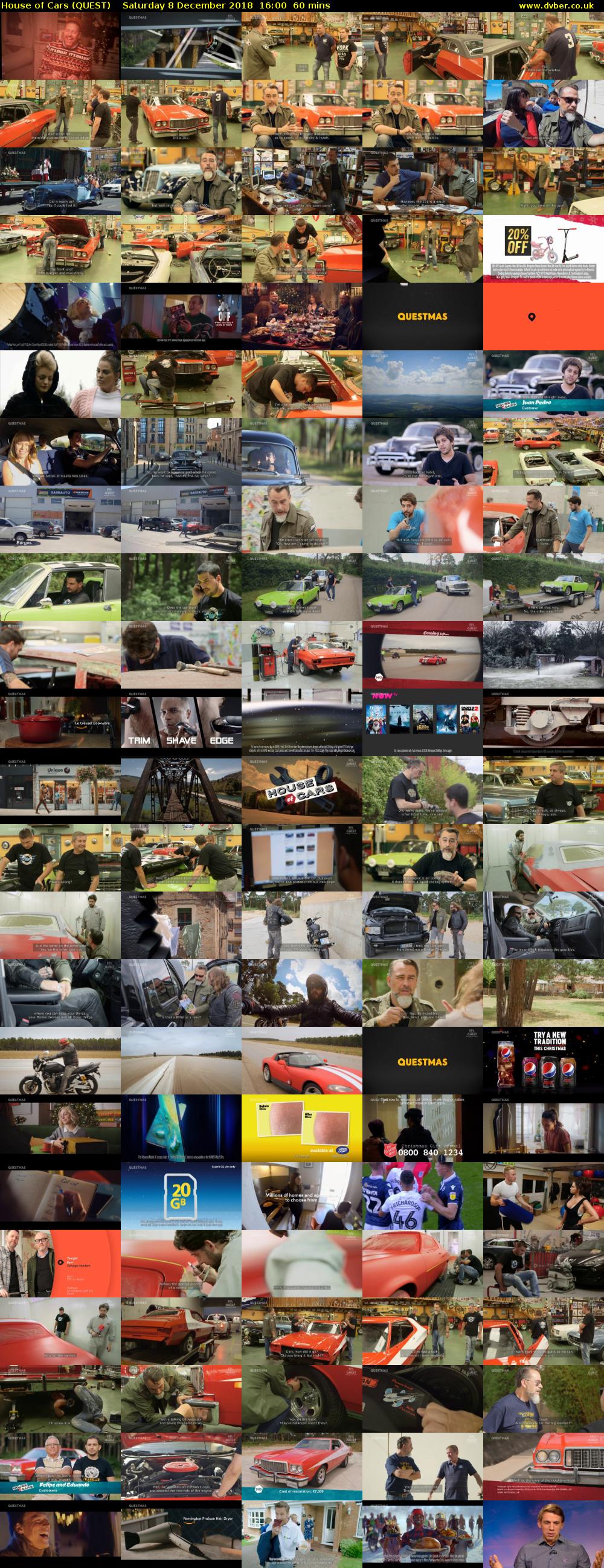 House of Cars (QUEST) Saturday 8 December 2018 16:00 - 17:00