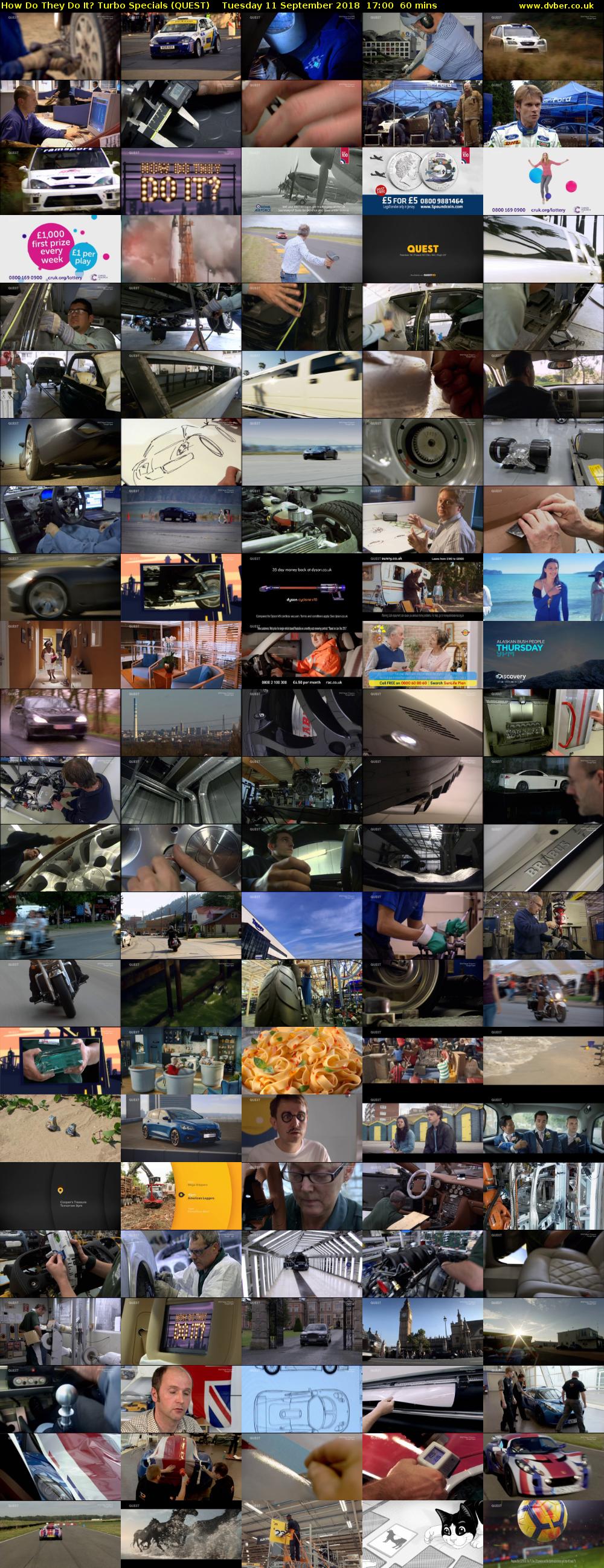 How Do They Do It? Turbo Specials (QUEST) Tuesday 11 September 2018 17:00 - 18:00