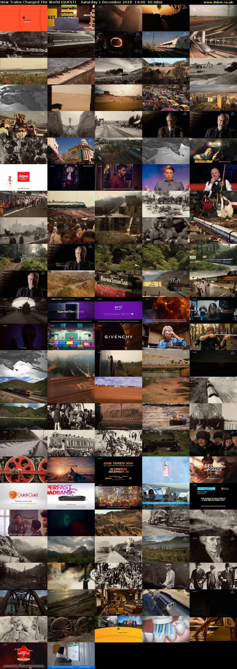 How Trains Changed The World (QUEST) Saturday 1 December 2018 14:00 - 15:00