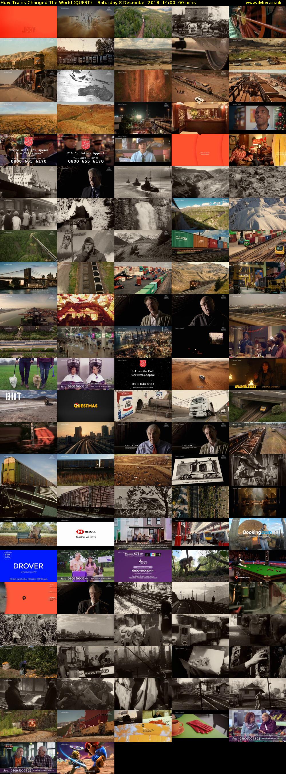 How Trains Changed The World (QUEST) Saturday 8 December 2018 14:00 - 15:00