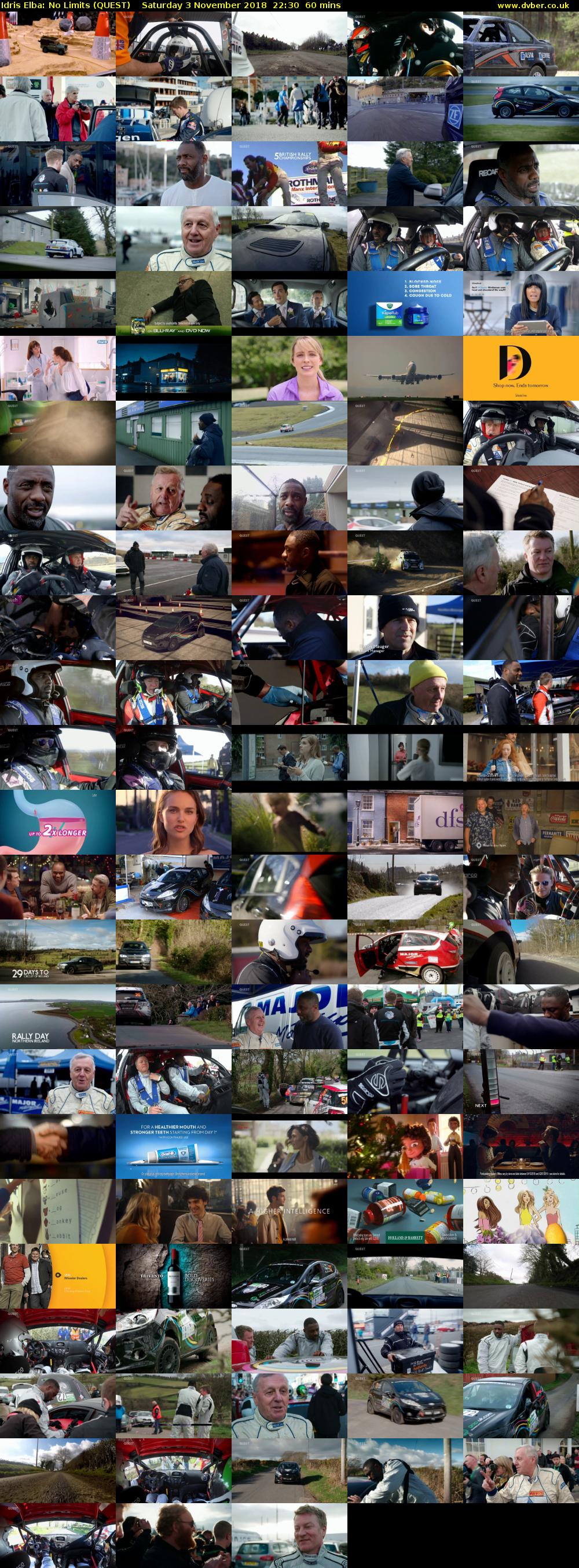 Idris Elba: No Limits (QUEST) Saturday 3 November 2018 22:30 - 23:30