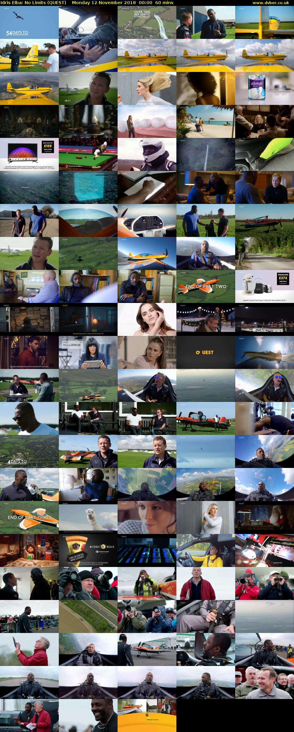 Idris Elba: No Limits (QUEST) Monday 12 November 2018 00:00 - 01:00