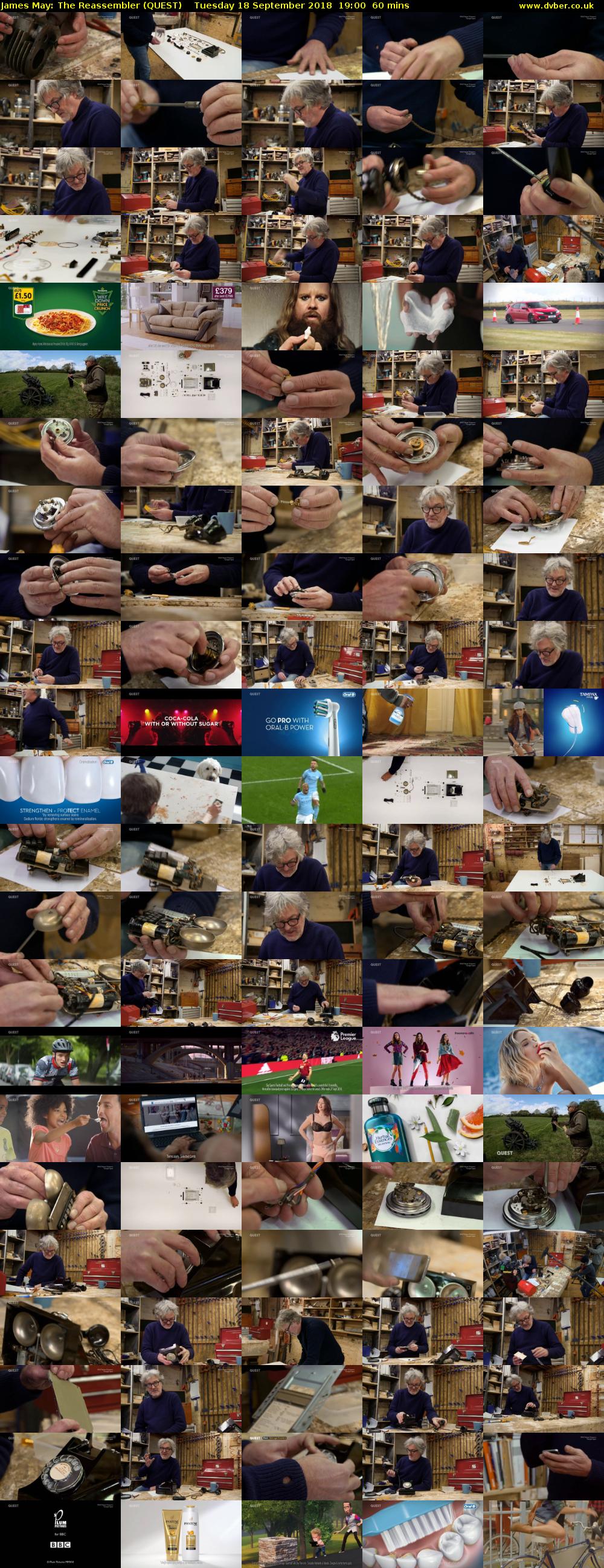 James May: The Reassembler (QUEST) Tuesday 18 September 2018 19:00 - 20:00