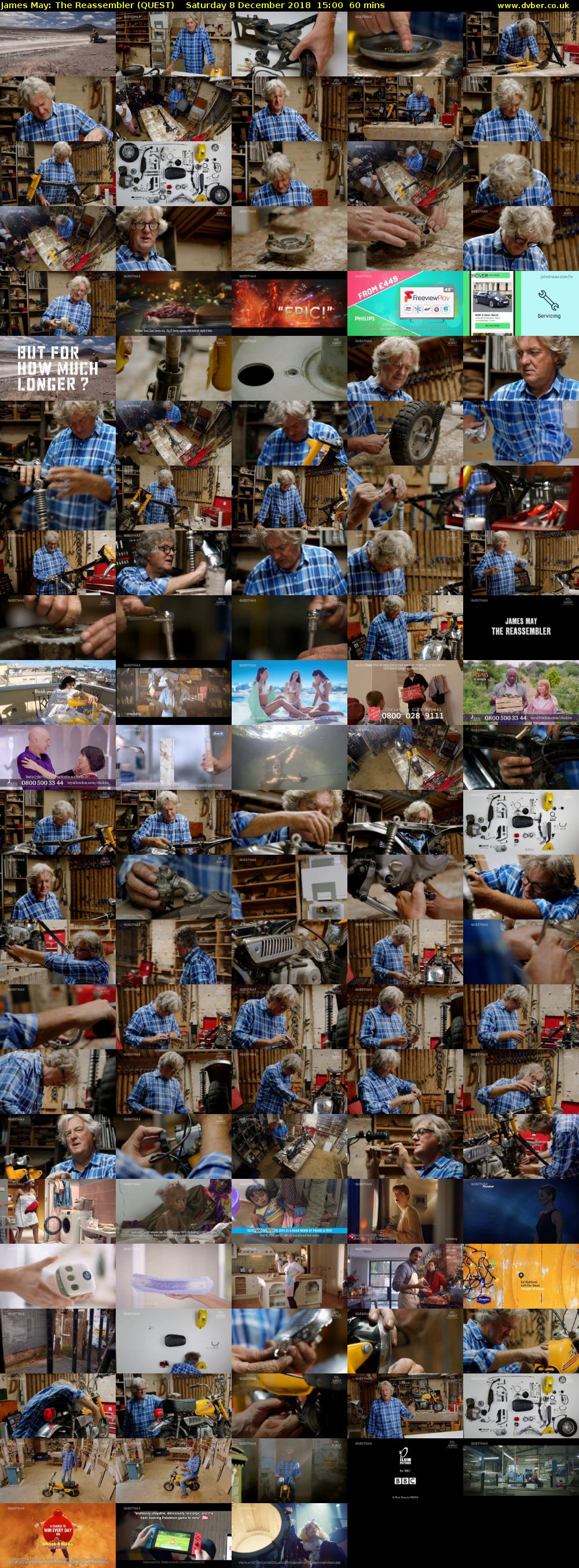 James May: The Reassembler (QUEST) Saturday 8 December 2018 15:00 - 16:00